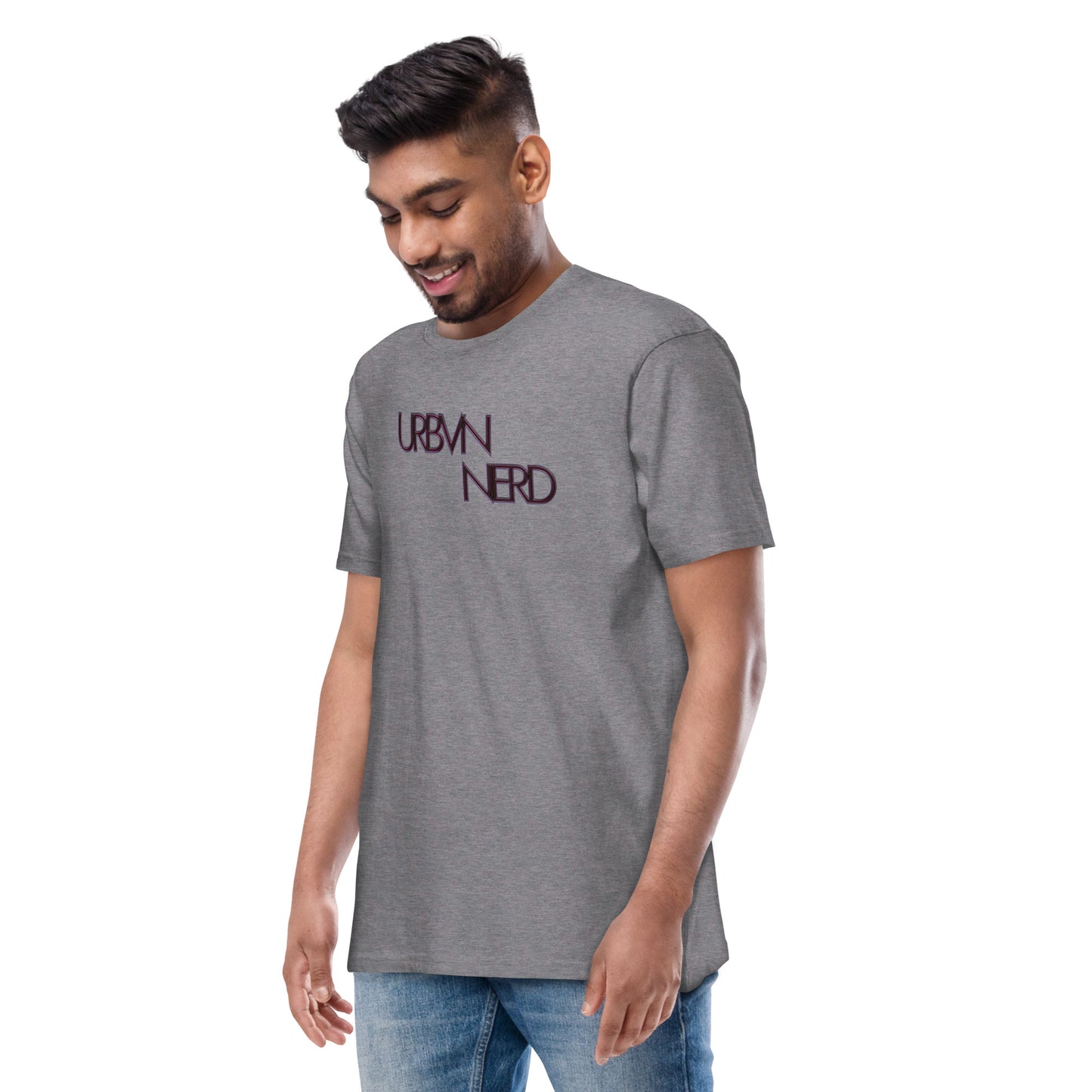 Nerd From The Hood heavyweight tee - URBVN NERD