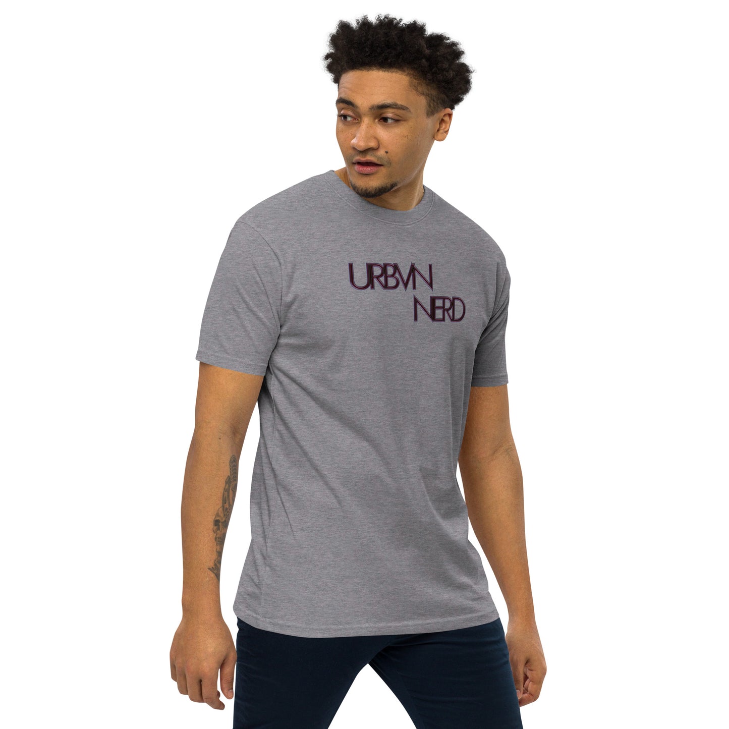 Nerd From The Hood heavyweight tee - URBVN NERD