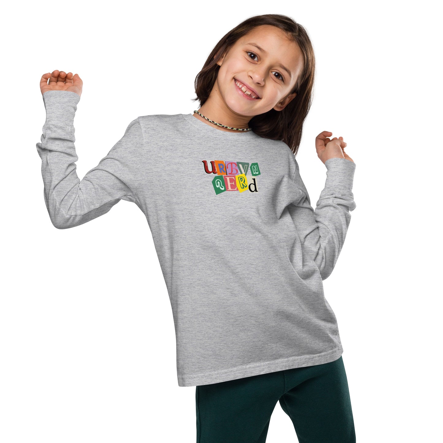 Magazine long sleeve tee - URBVN NERD