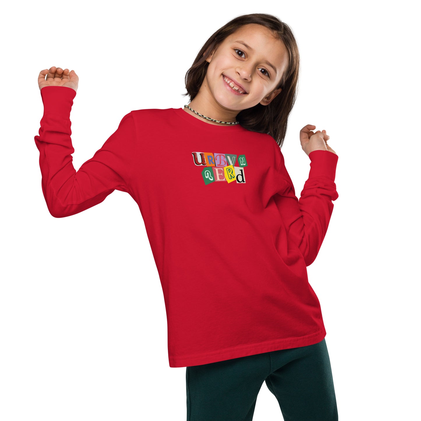 Magazine long sleeve tee - URBVN NERD
