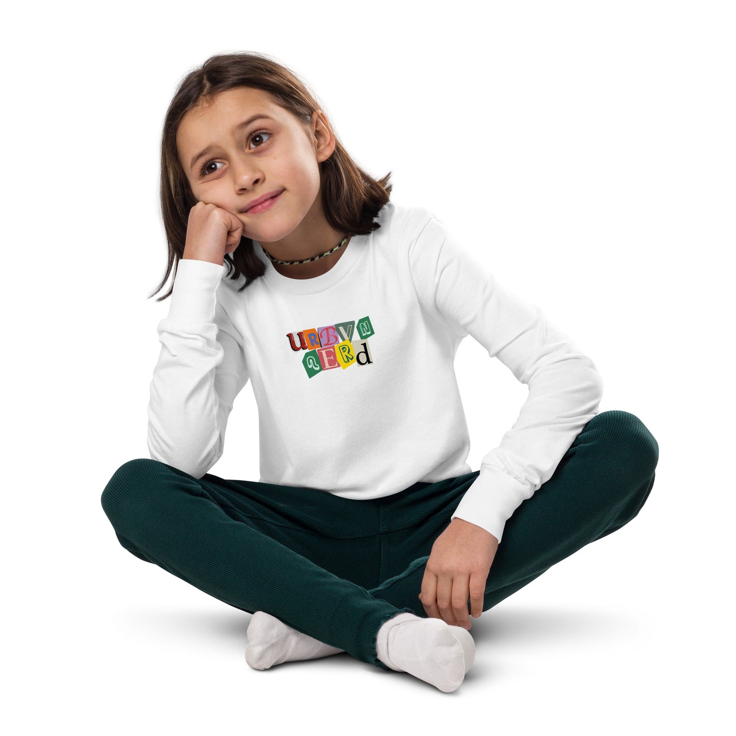 Magazine long sleeve tee - URBVN NERD