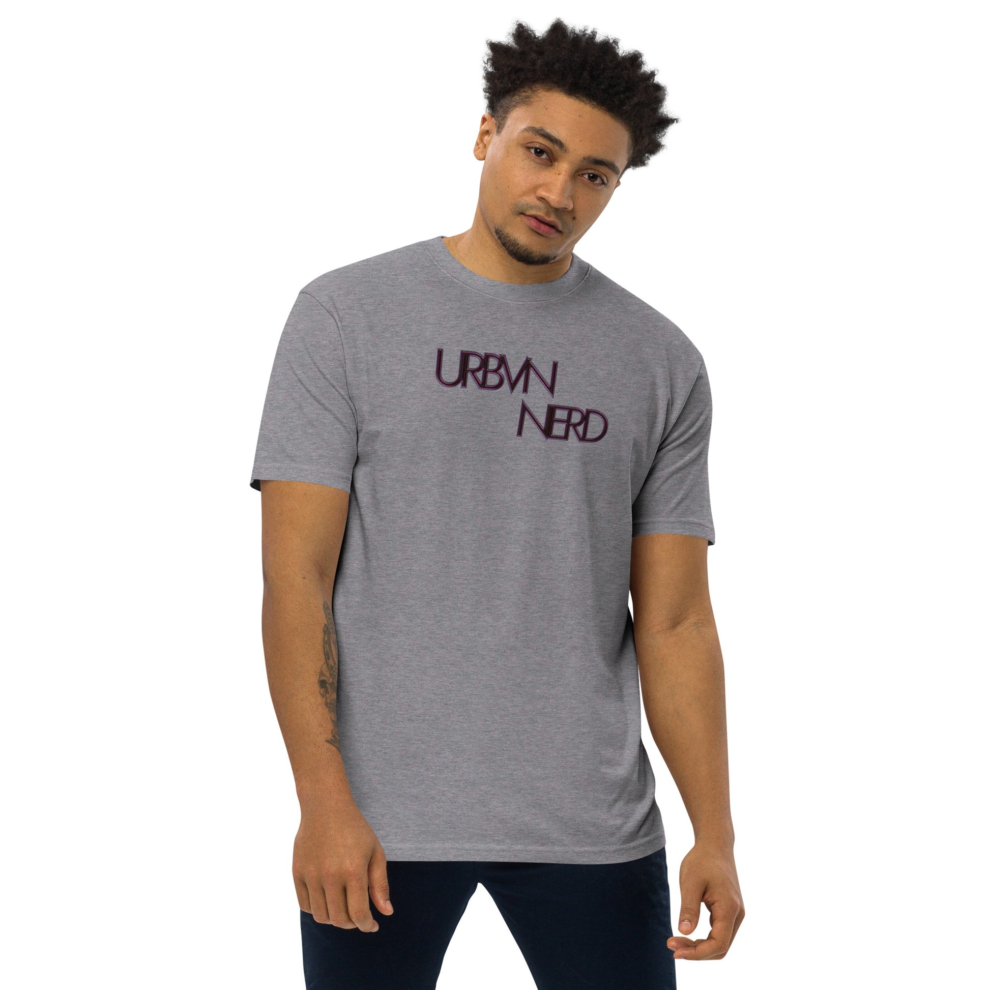 Nerd From The Hood heavyweight tee - URBVN NERD